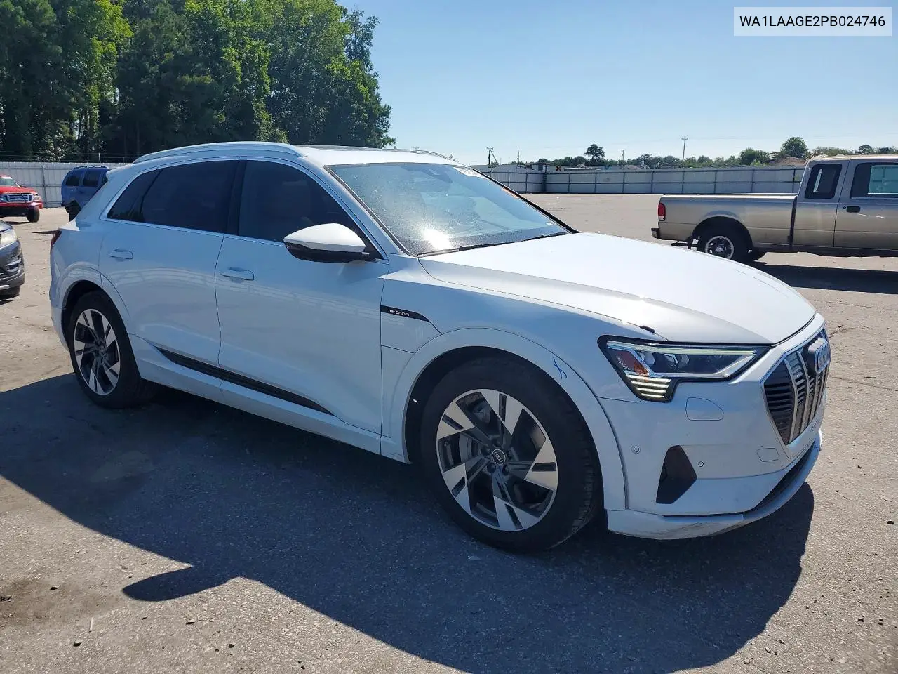 2023 Audi E-Tron Premium Plus VIN: WA1LAAGE2PB024746 Lot: 58789426