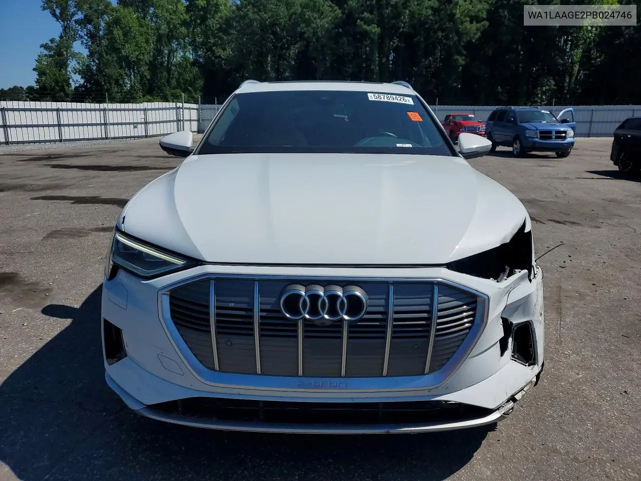 2023 Audi E-Tron Premium Plus VIN: WA1LAAGE2PB024746 Lot: 58789426