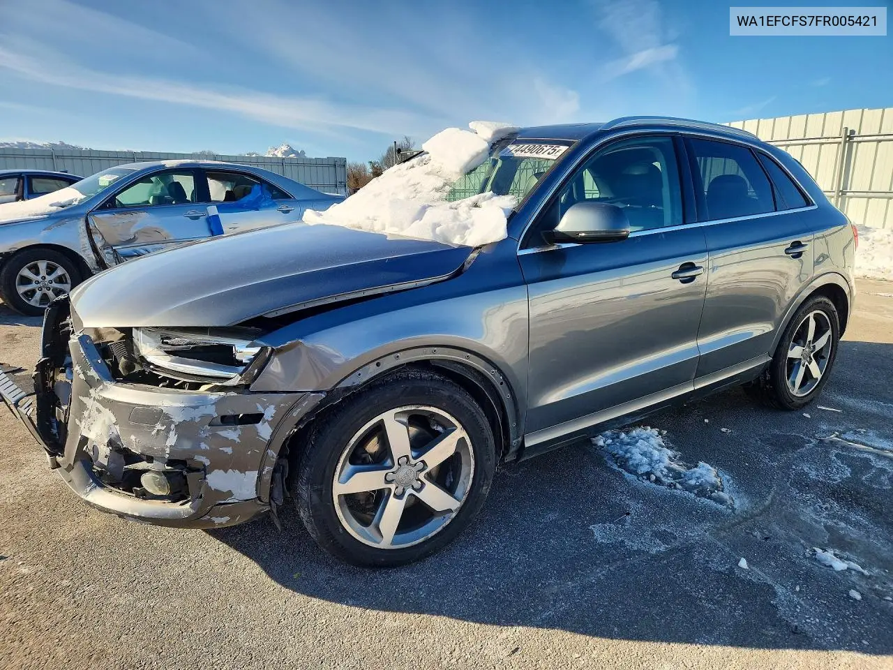 2015 Audi Q3 Premium Plus VIN: WA1EFCFS7FR005421 Lot: 47097476