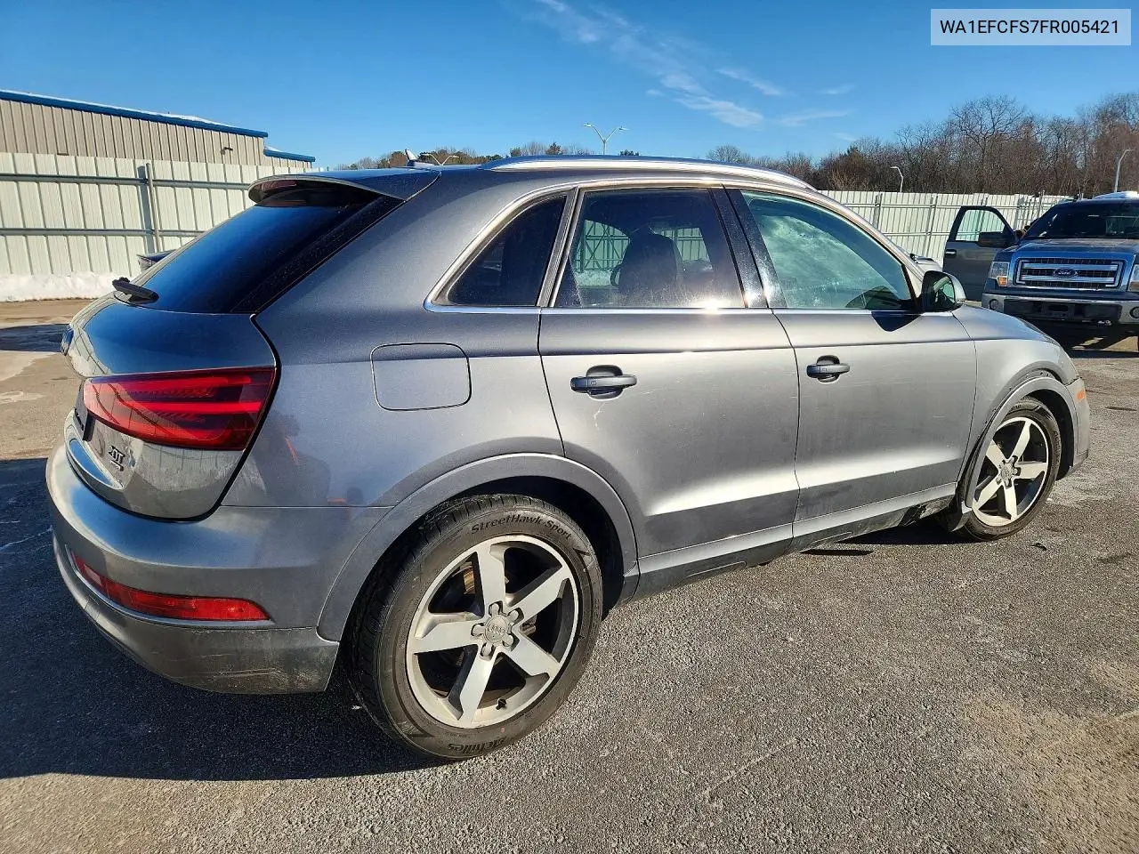 2015 Audi Q3 Premium Plus VIN: WA1EFCFS7FR005421 Lot: 47097476