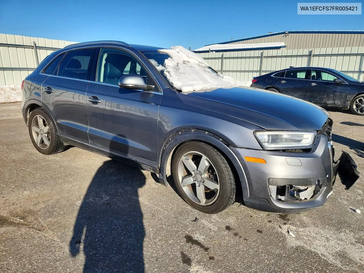 2015 Audi Q3 Premium Plus VIN: WA1EFCFS7FR005421 Lot: 47097476