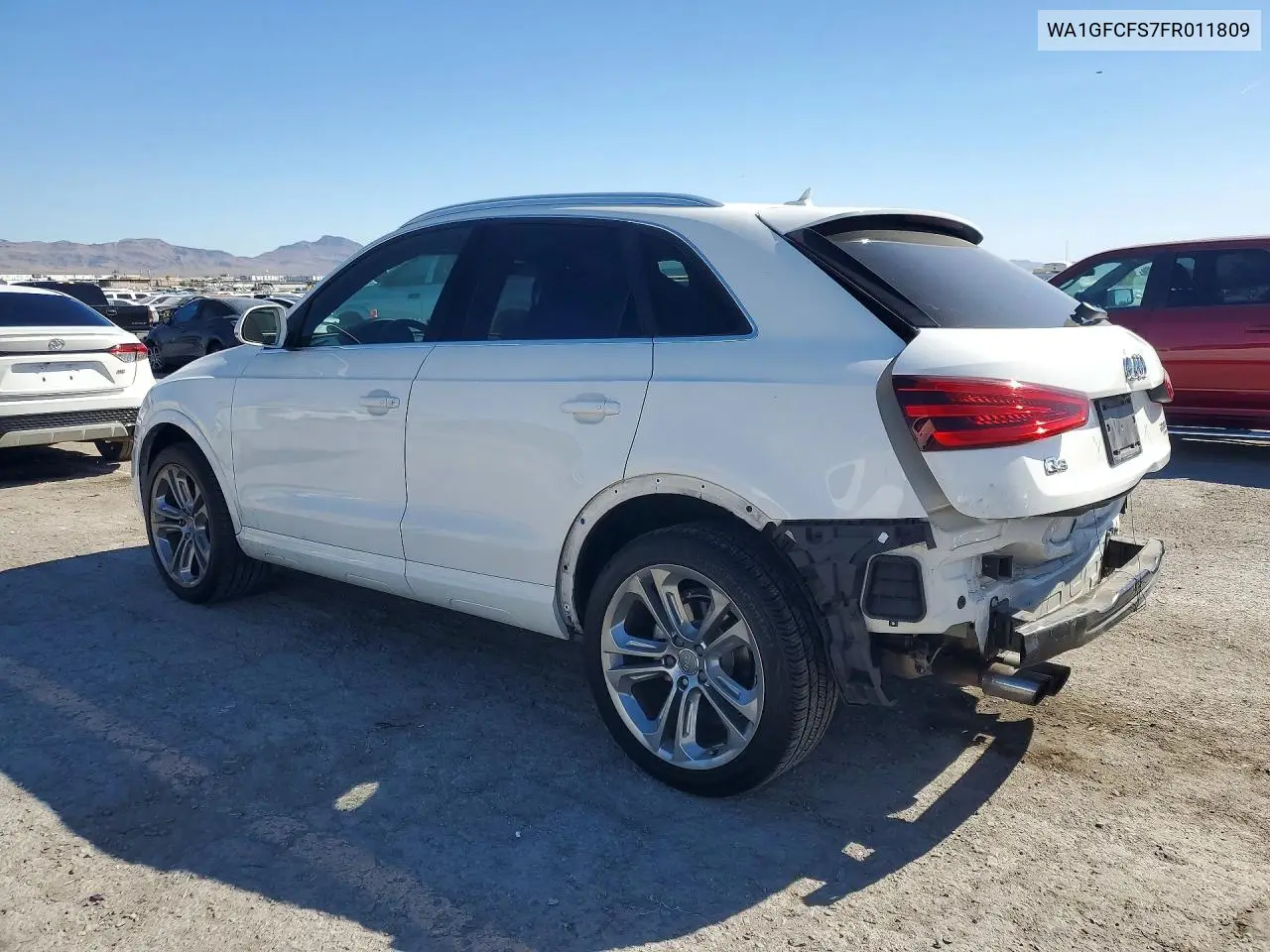 2015 Audi Q3 Prestige VIN: WA1GFCFS7FR011809 Lot: 48966956