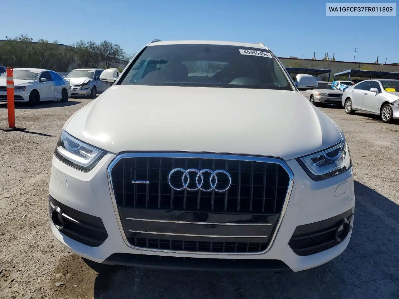 2015 Audi Q3 Prestige VIN: WA1GFCFS7FR011809 Lot: 48966956