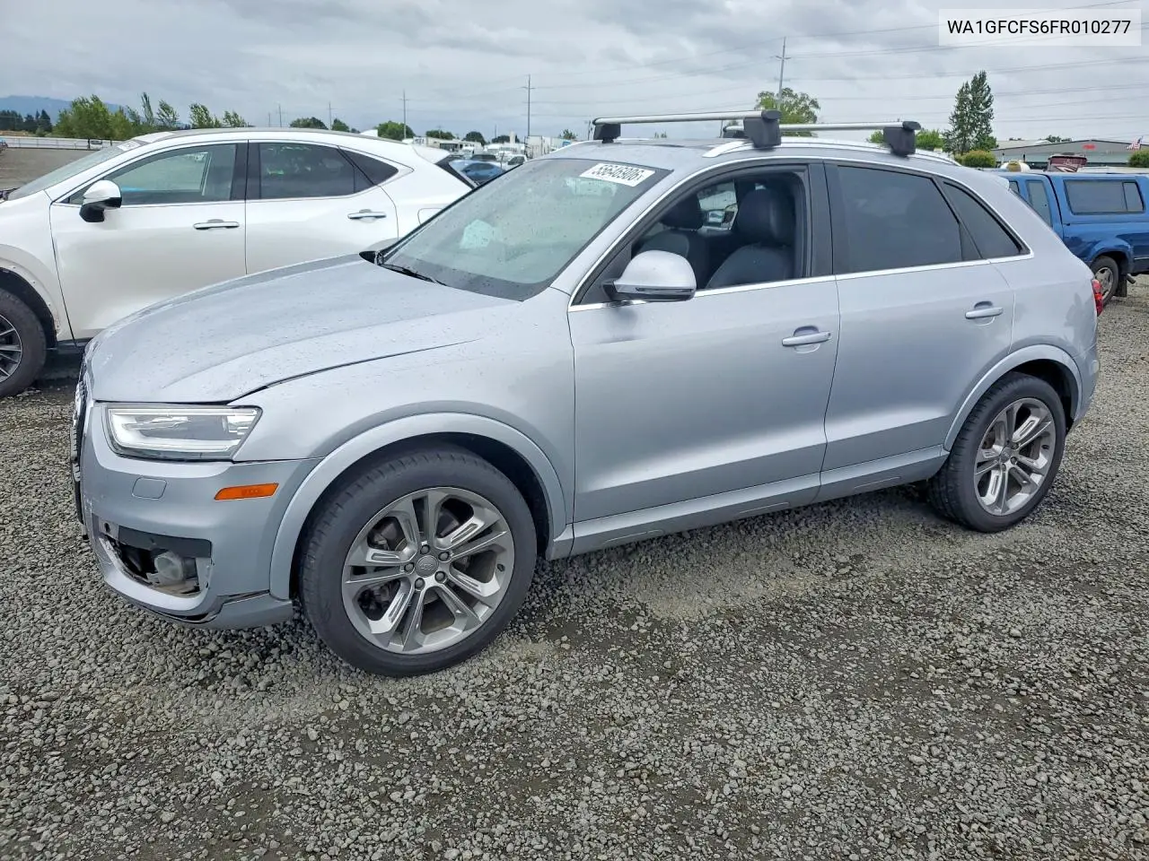 2015 Audi Q3 Prestige VIN: WA1GFCFS6FR010277 Lot: 55646906