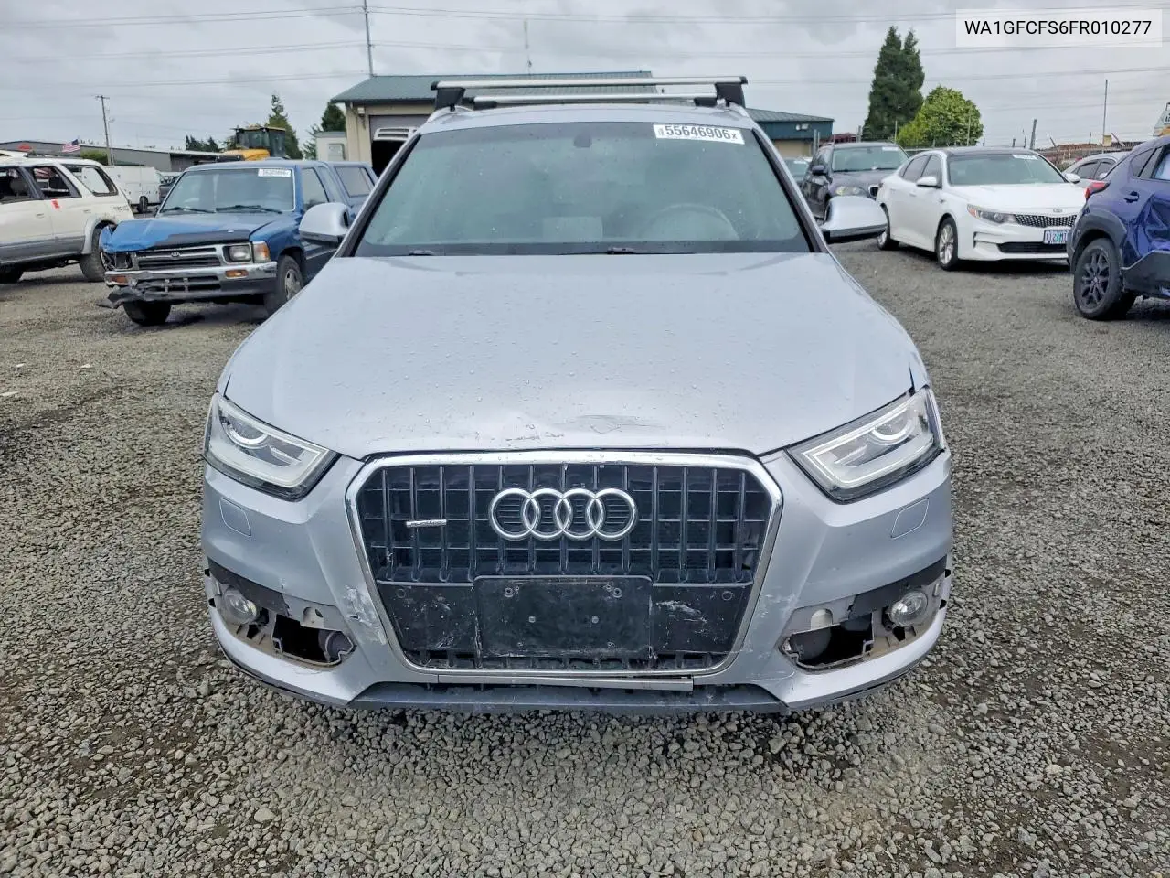 2015 Audi Q3 Prestige VIN: WA1GFCFS6FR010277 Lot: 55646906