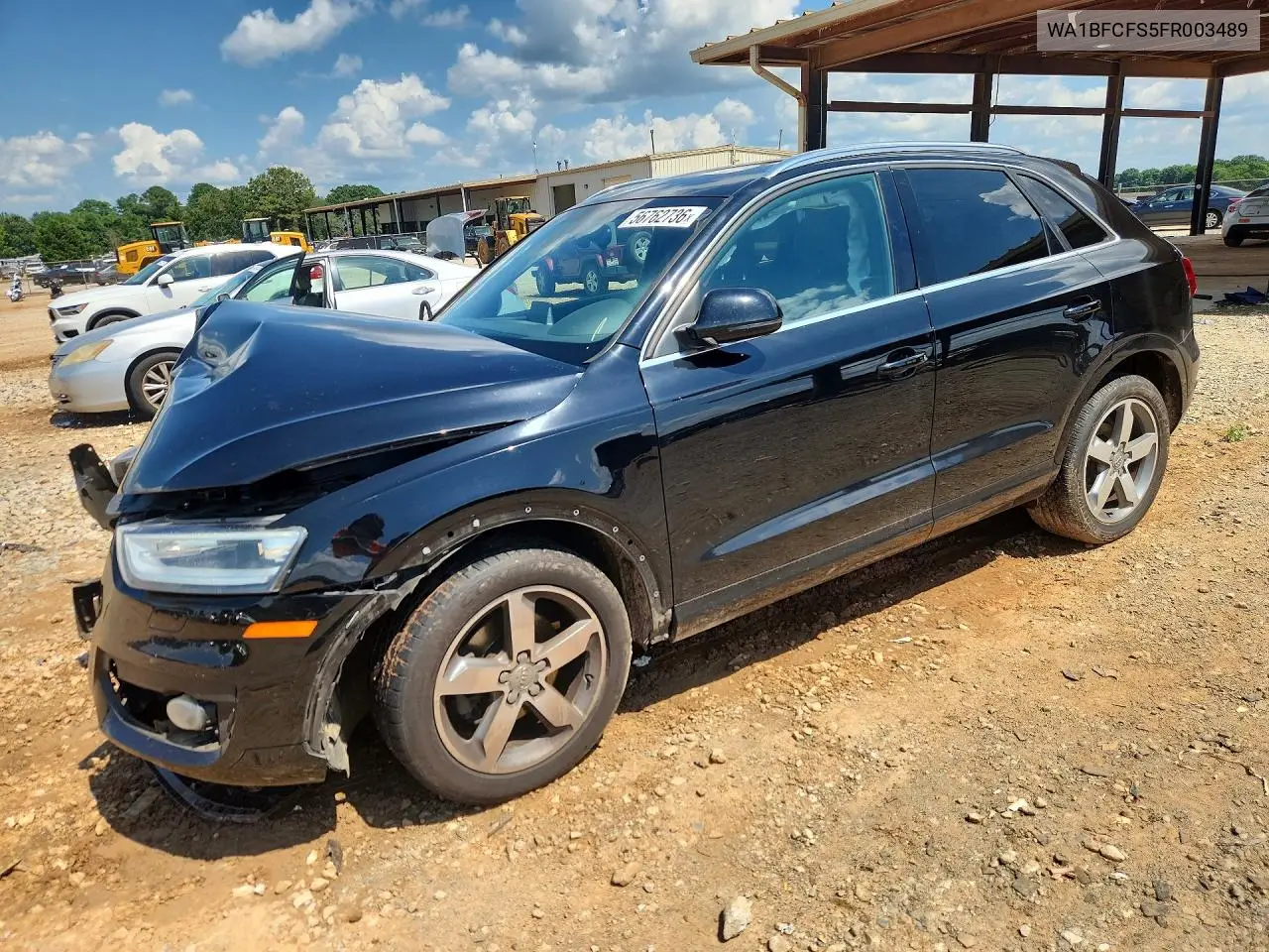 2015 Audi Q3 Premium Plus VIN: WA1BFCFS5FR003489 Lot: 56762736