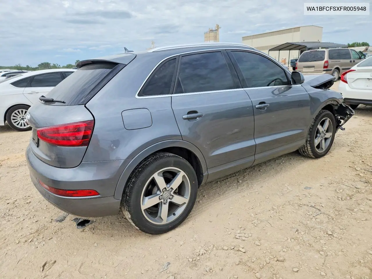 2015 Audi Q3 Premium Plus VIN: WA1BFCFSXFR005948 Lot: 58206736