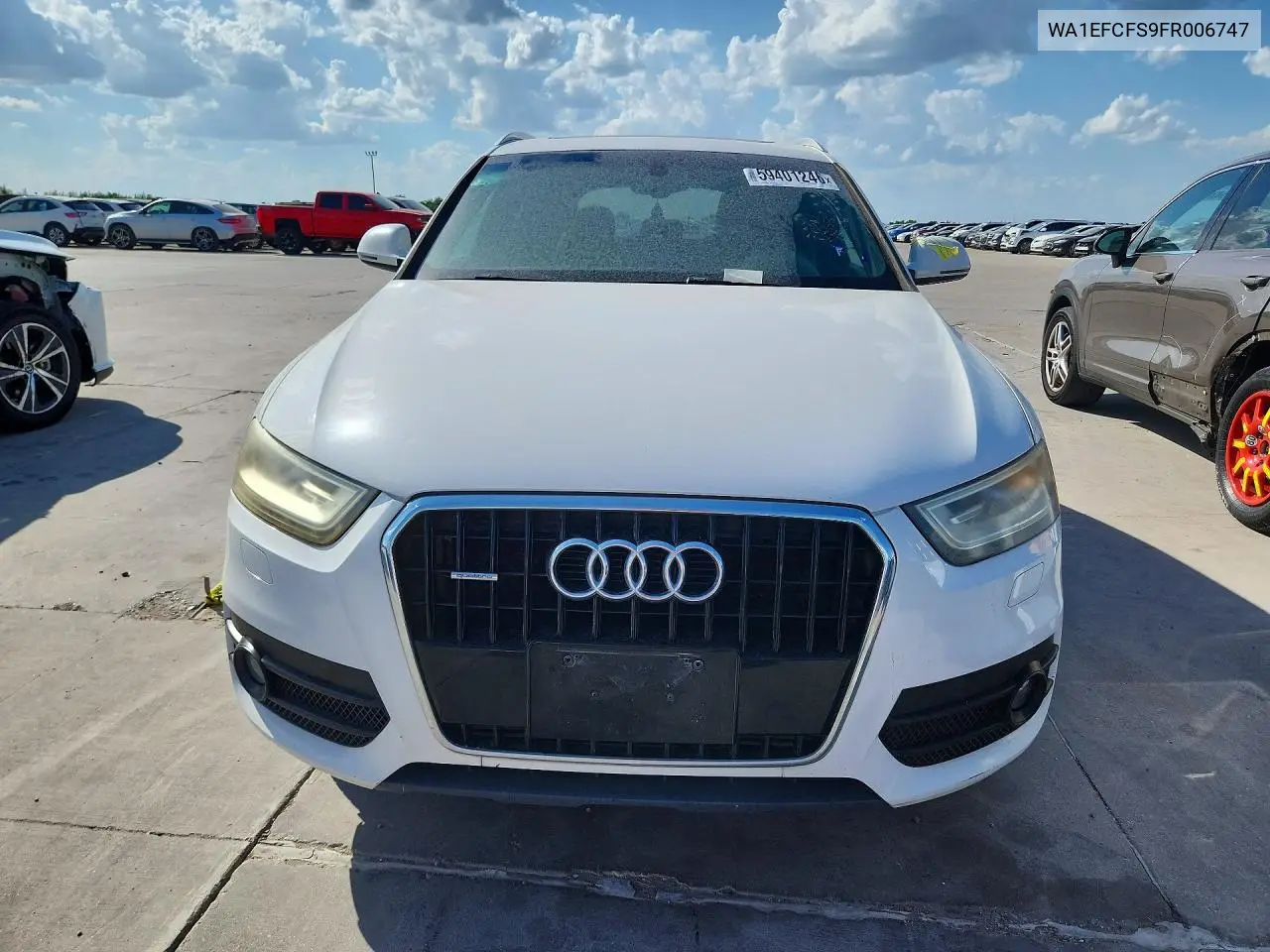 2015 Audi Q3 Premium Plus VIN: WA1EFCFS9FR006747 Lot: 59401246
