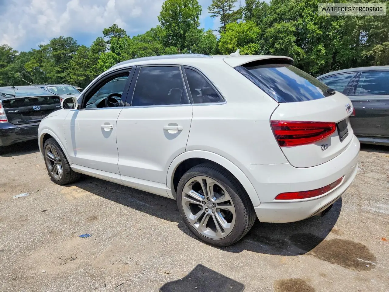 2015 Audi Q3 Prestige VIN: WA1FFCFS7FR009800 Lot: 60044496