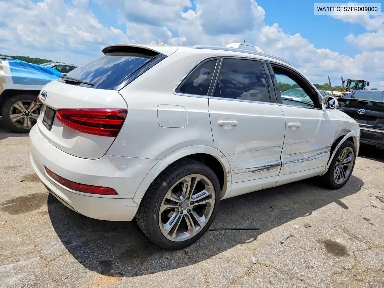 2015 Audi Q3 Prestige VIN: WA1FFCFS7FR009800 Lot: 60044496