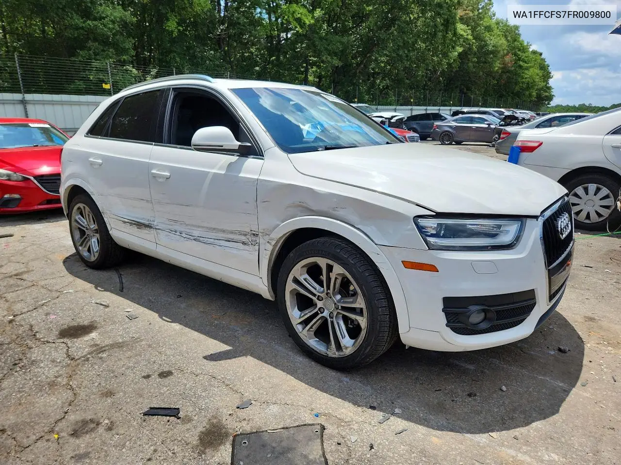 2015 Audi Q3 Prestige VIN: WA1FFCFS7FR009800 Lot: 60044496
