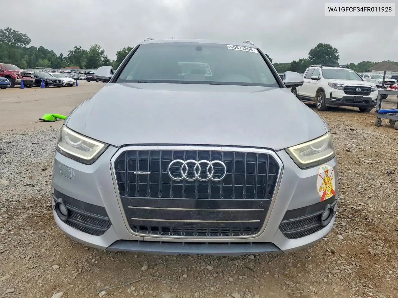 2015 Audi Q3 Prestige VIN: WA1GFCFS4FR011928 Lot: 60875366