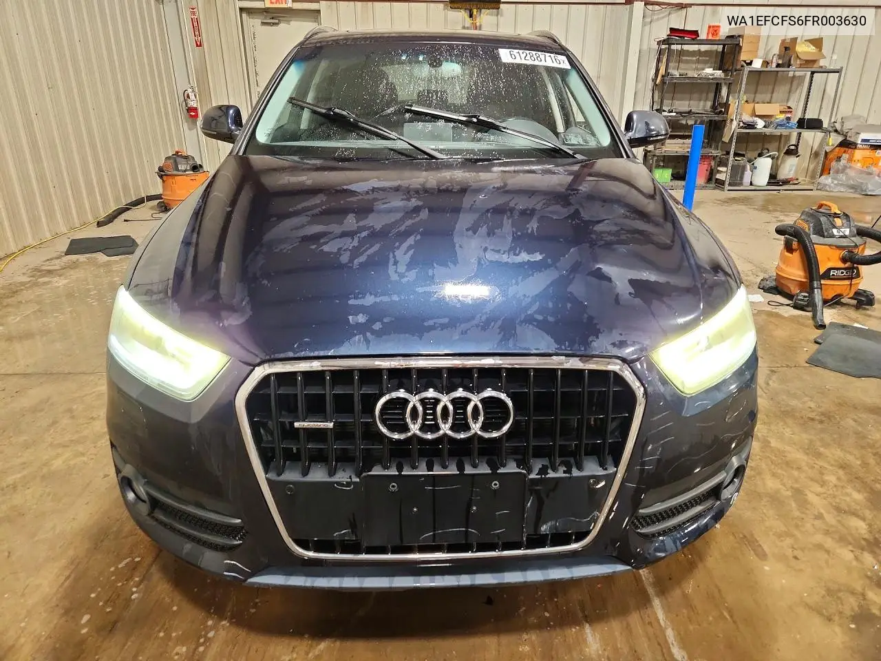 2015 Audi Q3 Premium Plus VIN: WA1EFCFS6FR003630 Lot: 61288716