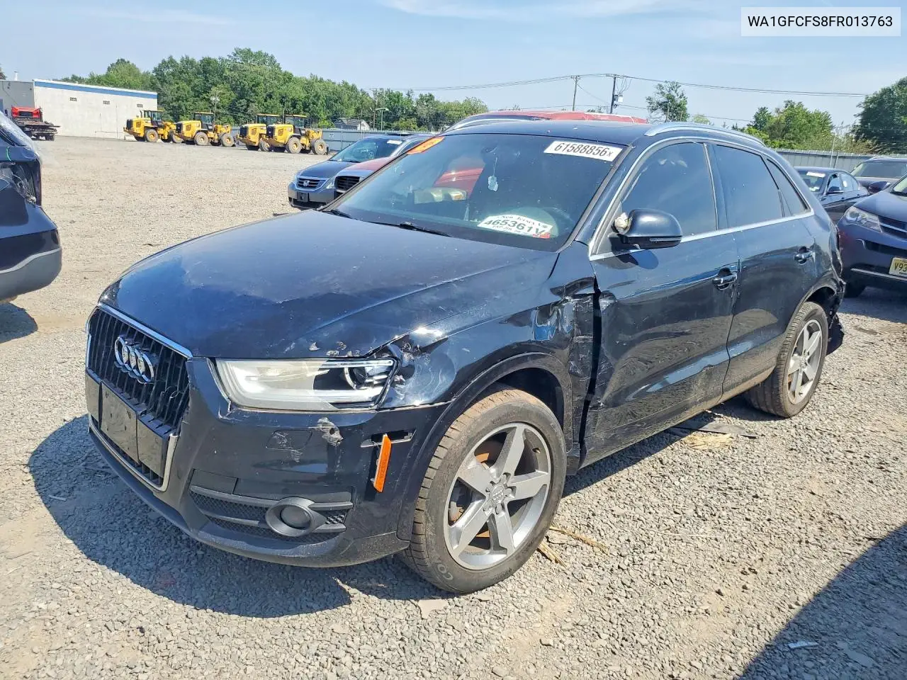 2015 Audi Q3 Prestige VIN: WA1GFCFS8FR013763 Lot: 61588856