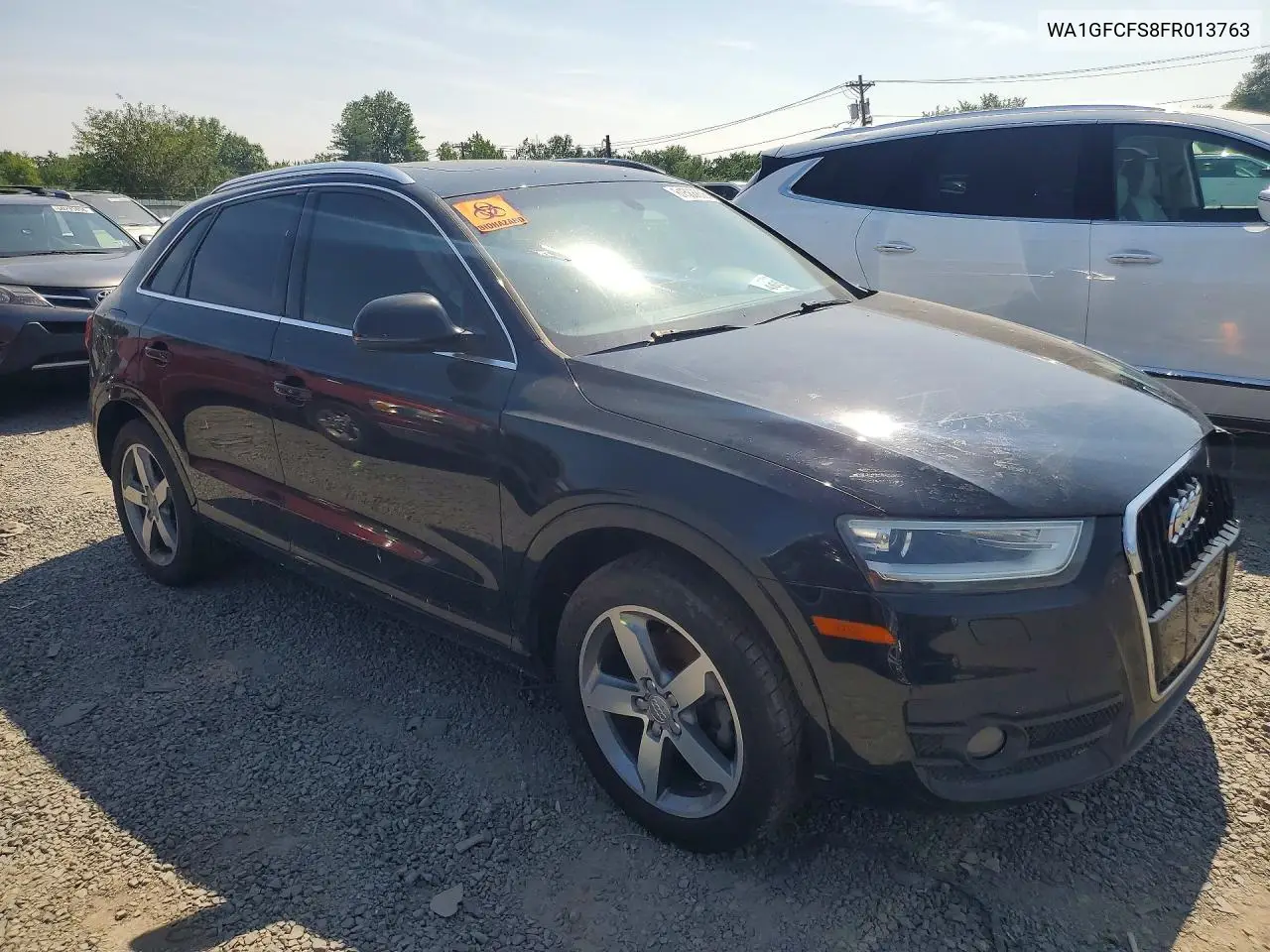 2015 Audi Q3 Prestige VIN: WA1GFCFS8FR013763 Lot: 61588856