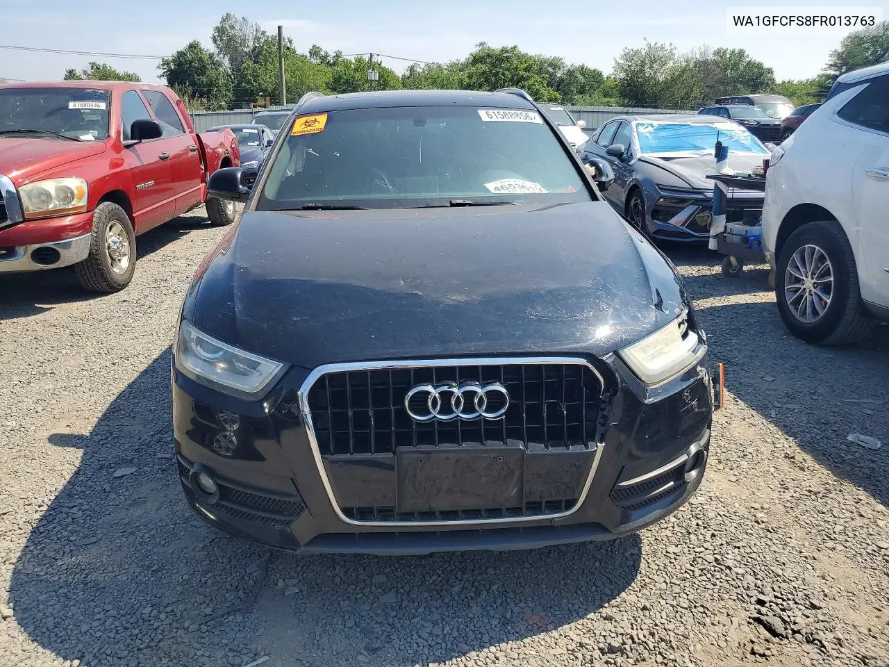 2015 Audi Q3 Prestige VIN: WA1GFCFS8FR013763 Lot: 61588856