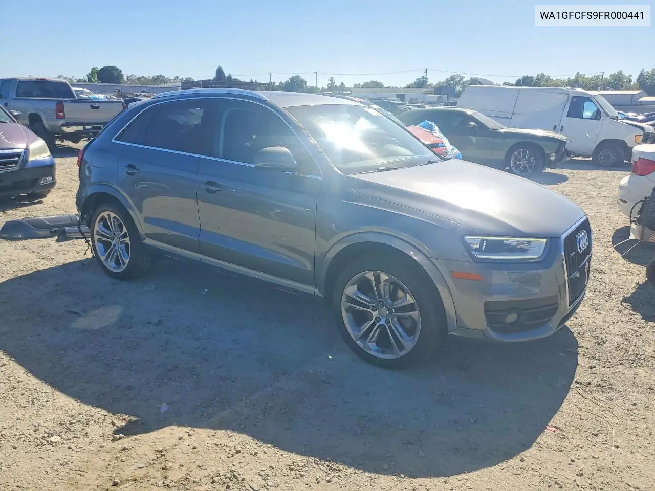 2015 Audi Q3 Prestige VIN: WA1GFCFS9FR000441 Lot: 61719186
