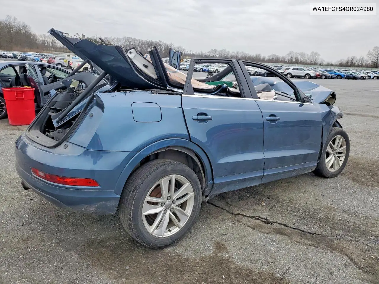 2016 Audi Q3 Premium Plus VIN: WA1EFCFS4GR024980 Lot: 45956746