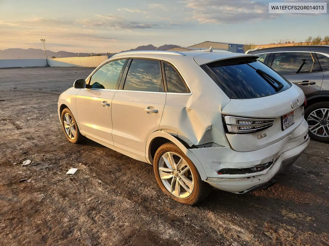 2016 Audi Q3 Premium Plus VIN: WA1EFCFS2GR014013 Lot: 58177616