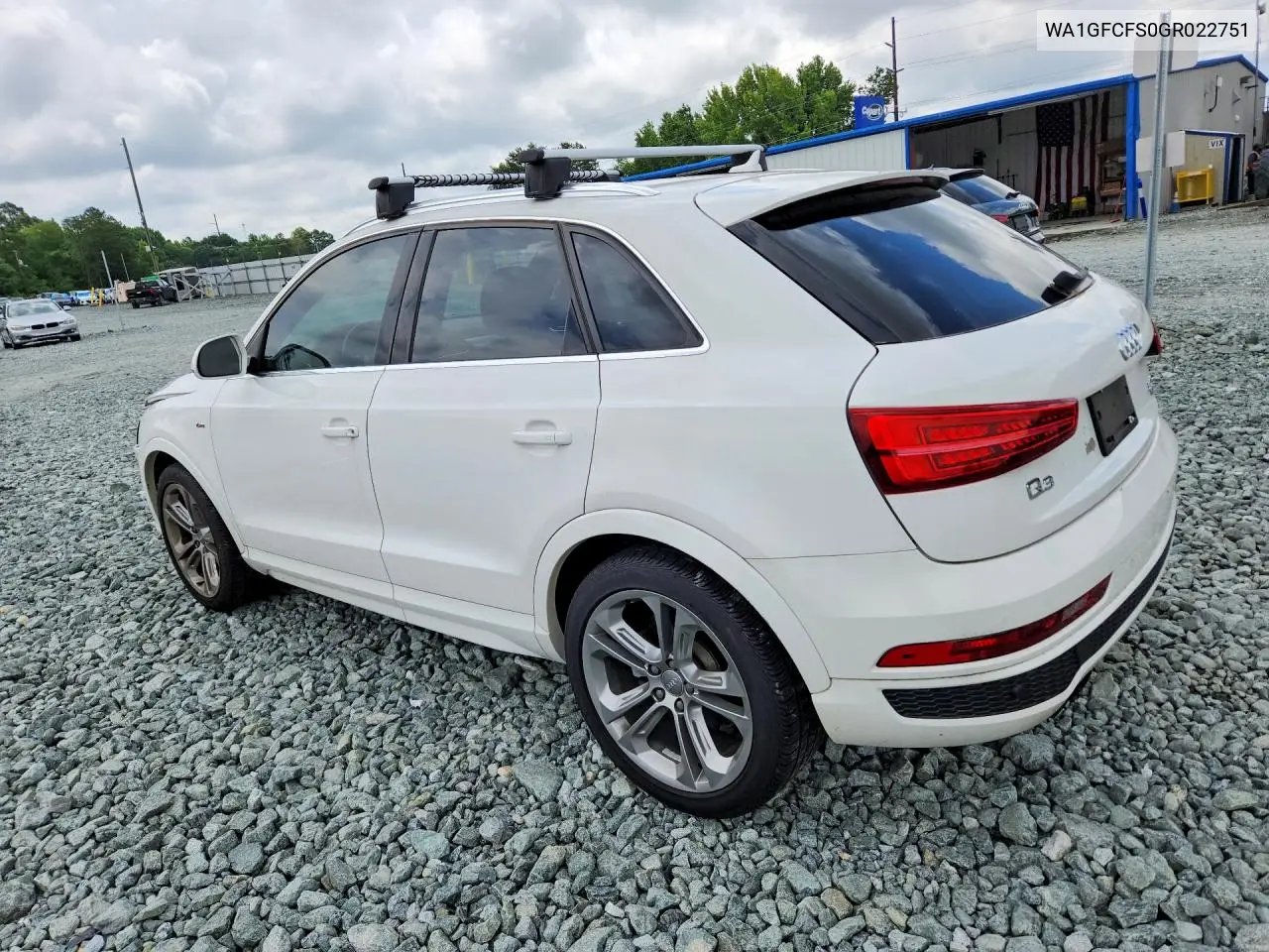 2016 Audi Q3 Prestige VIN: WA1GFCFS0GR022751 Lot: 58413266