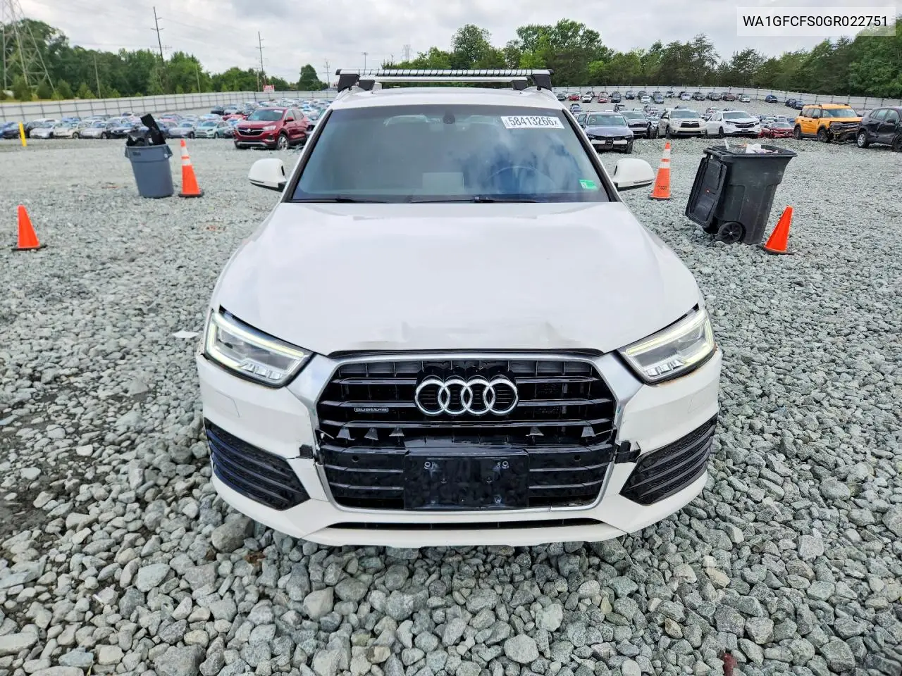 2016 Audi Q3 Prestige VIN: WA1GFCFS0GR022751 Lot: 58413266