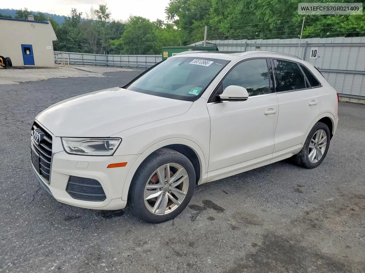 2016 Audi Q3 Premium Plus VIN: WA1EFCFS7GR021409 Lot: 58510966