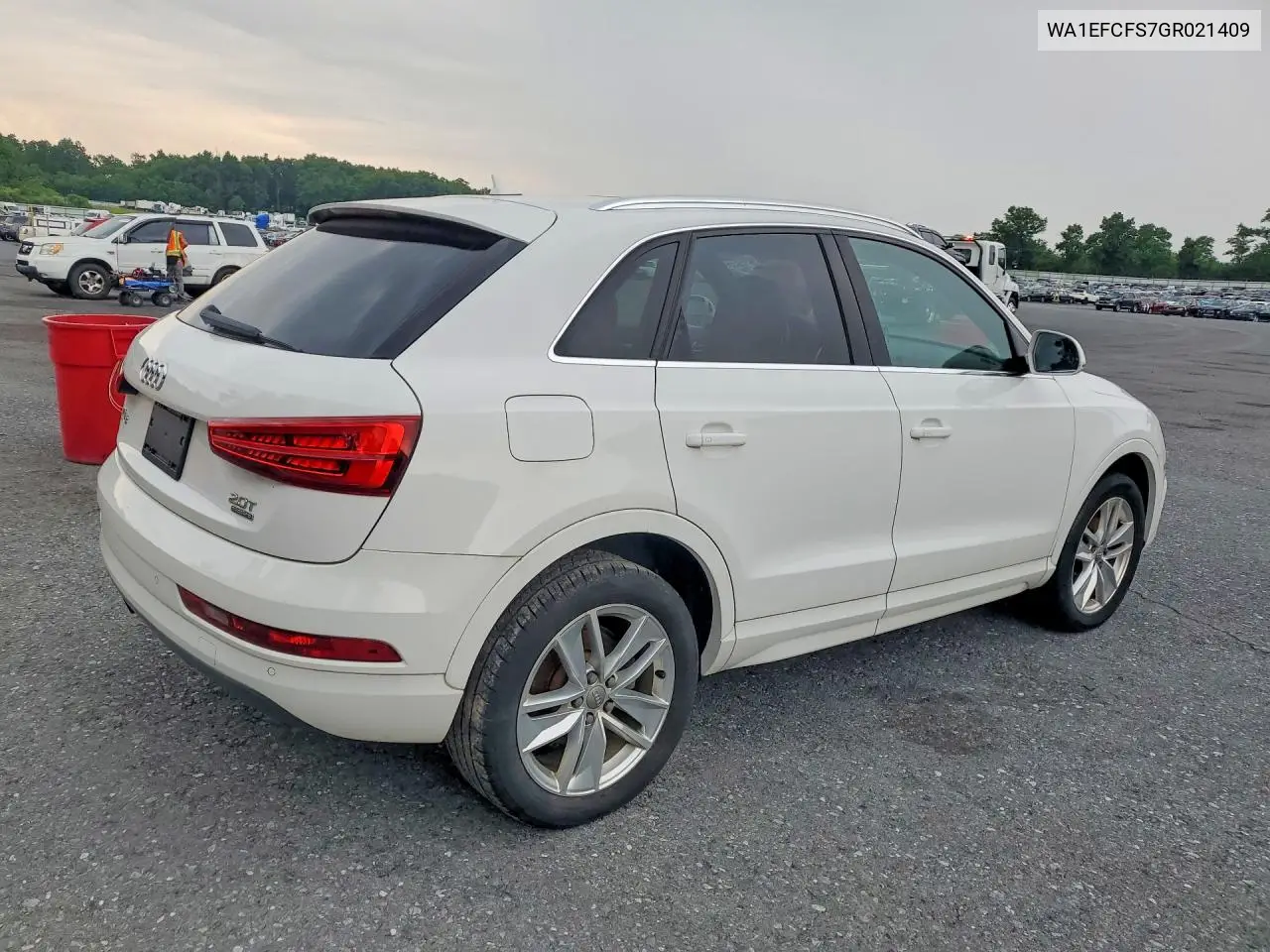 2016 Audi Q3 Premium Plus VIN: WA1EFCFS7GR021409 Lot: 58510966