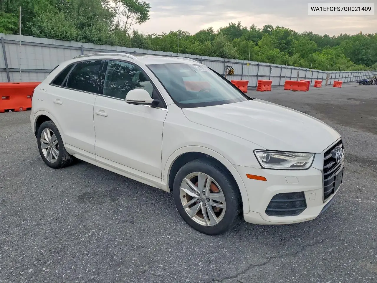 2016 Audi Q3 Premium Plus VIN: WA1EFCFS7GR021409 Lot: 58510966