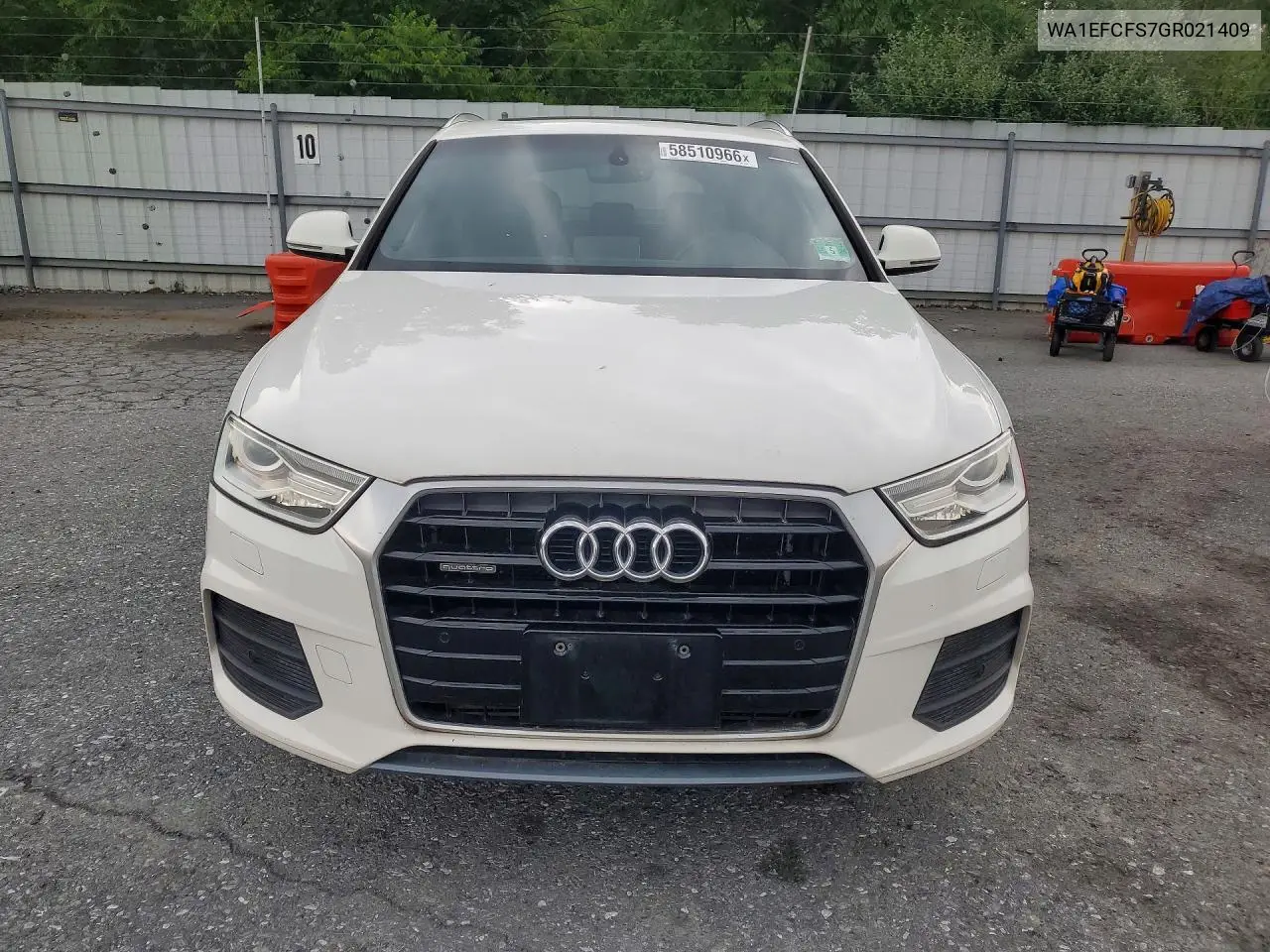 2016 Audi Q3 Premium Plus VIN: WA1EFCFS7GR021409 Lot: 58510966