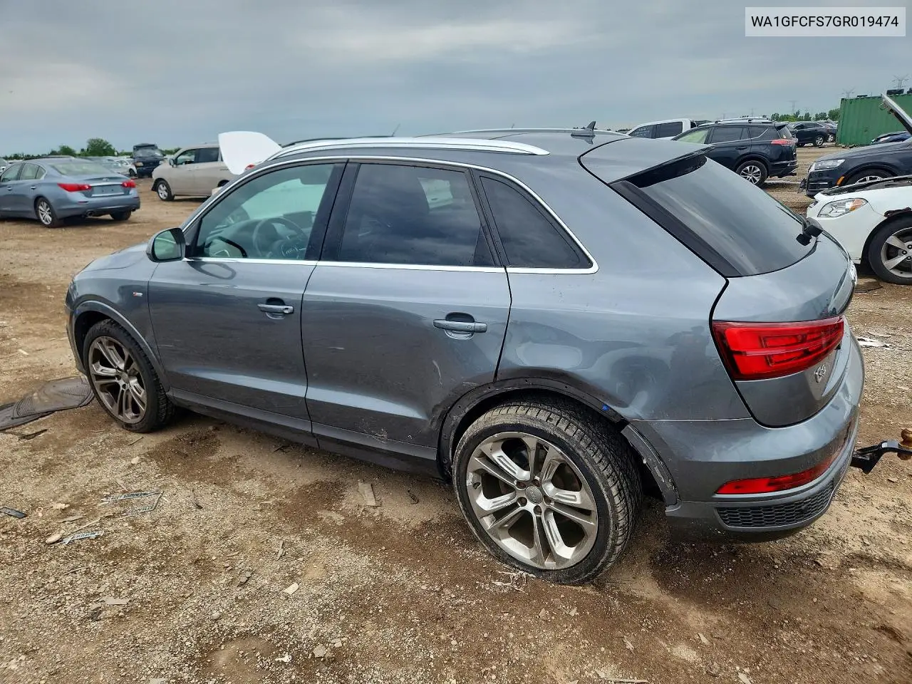 2016 Audi Q3 Prestige VIN: WA1GFCFS7GR019474 Lot: 58559006