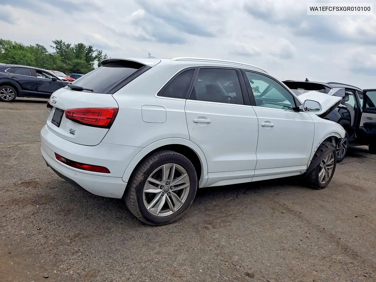2016 Audi Q3 Premium Plus VIN: WA1EFCFSXGR010100 Lot: 58955116