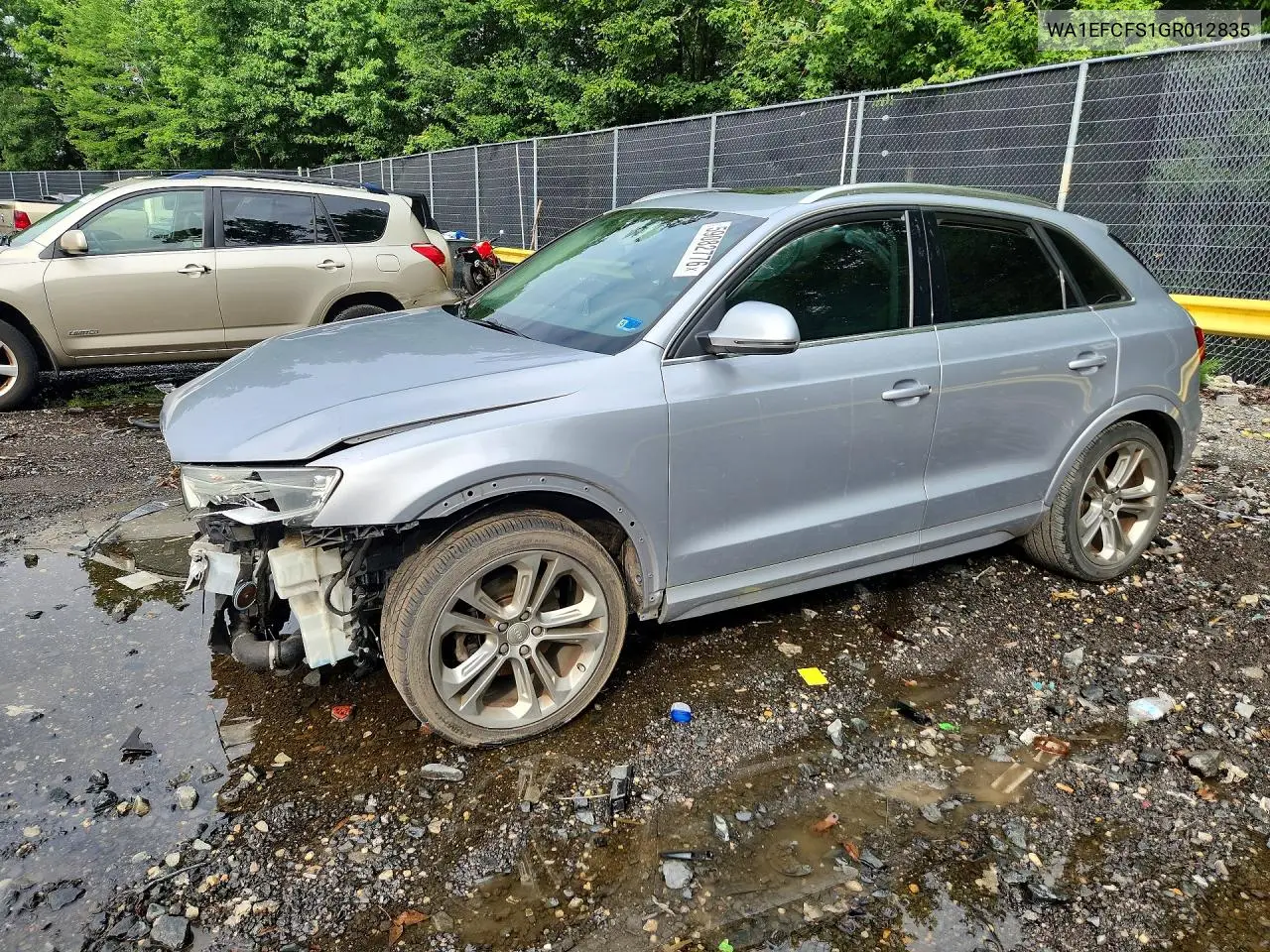 2016 Audi Q3 Premium Plus VIN: WA1EFCFS1GR012835 Lot: 59082776