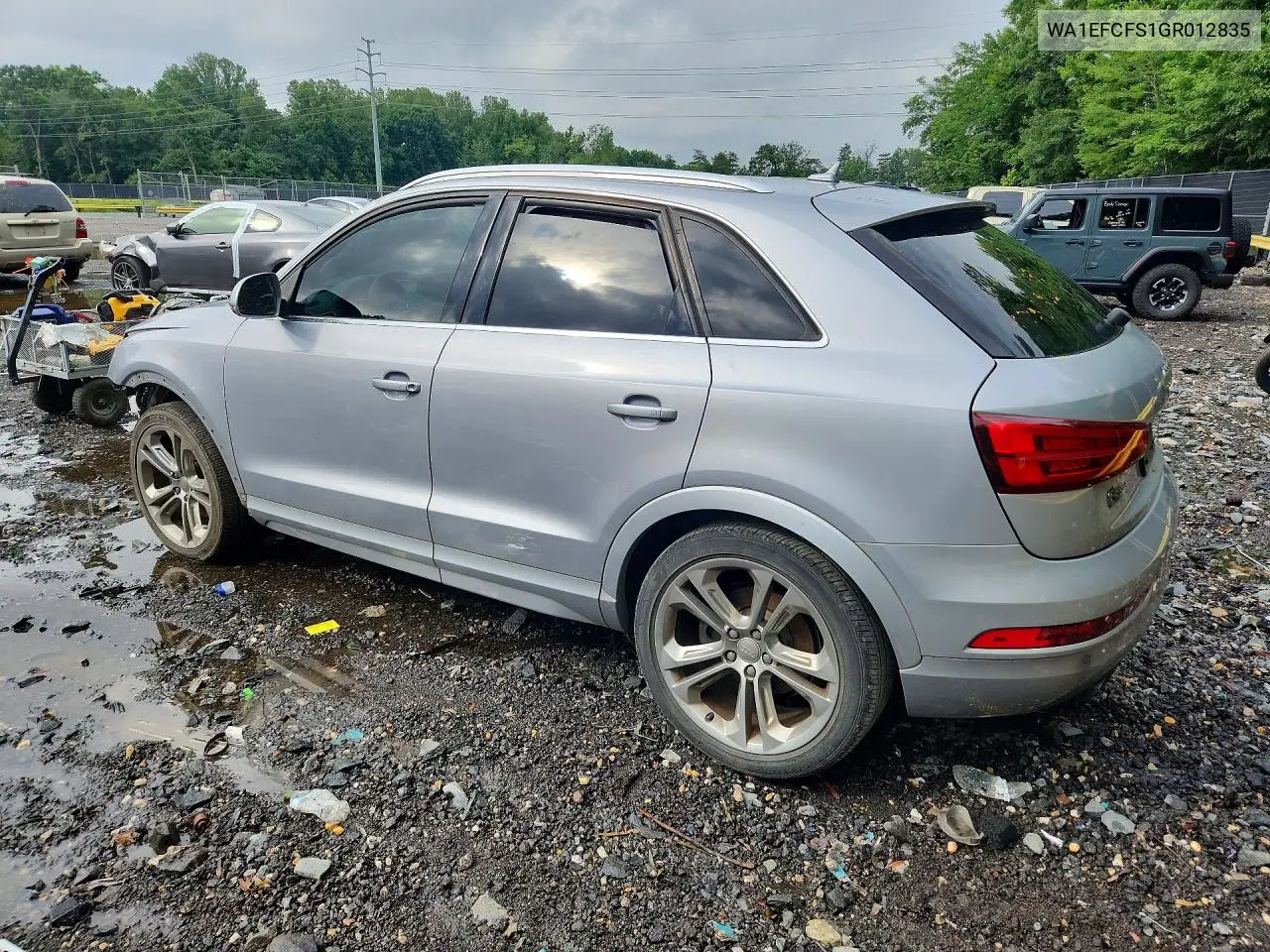 2016 Audi Q3 Premium Plus VIN: WA1EFCFS1GR012835 Lot: 59082776