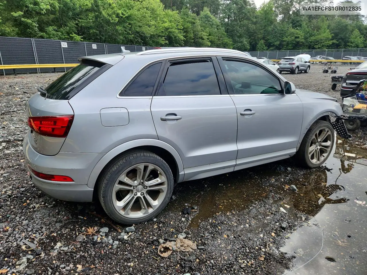 2016 Audi Q3 Premium Plus VIN: WA1EFCFS1GR012835 Lot: 59082776