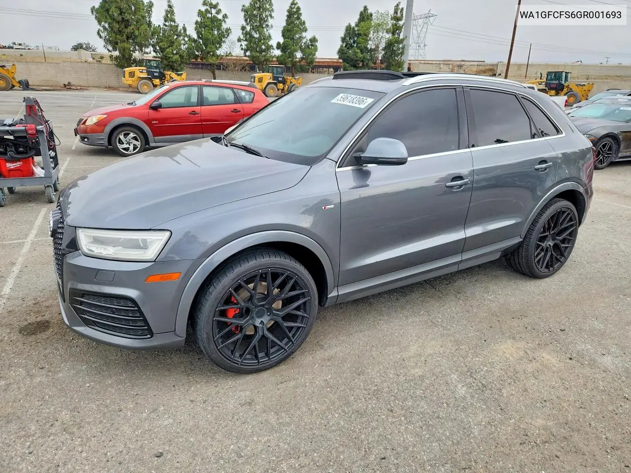 2016 Audi Q3 Prestige VIN: WA1GFCFS6GR001693 Lot: 59618396