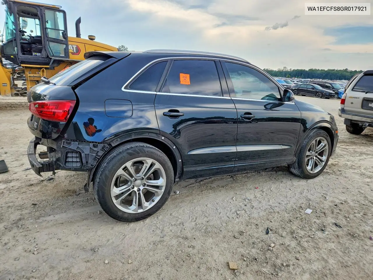 2016 Audi Q3 Premium Plus VIN: WA1EFCFS8GR017921 Lot: 60206646