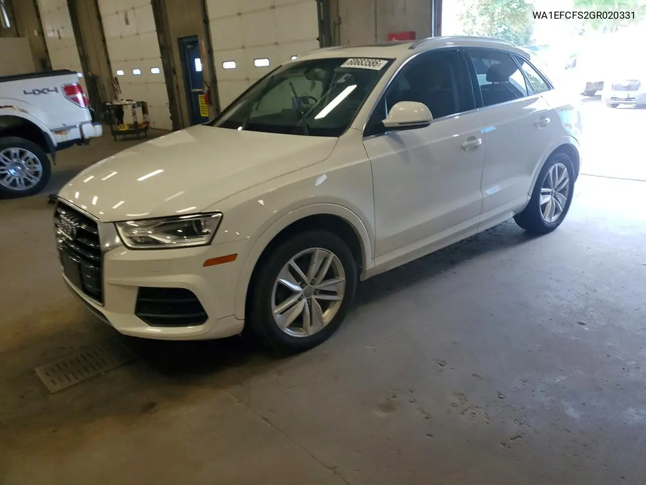 2016 Audi Q3 Premium Plus VIN: WA1EFCFS2GR020331 Lot: 60683586