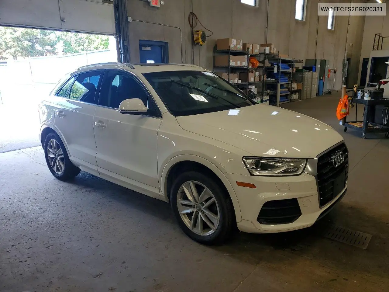 2016 Audi Q3 Premium Plus VIN: WA1EFCFS2GR020331 Lot: 60683586
