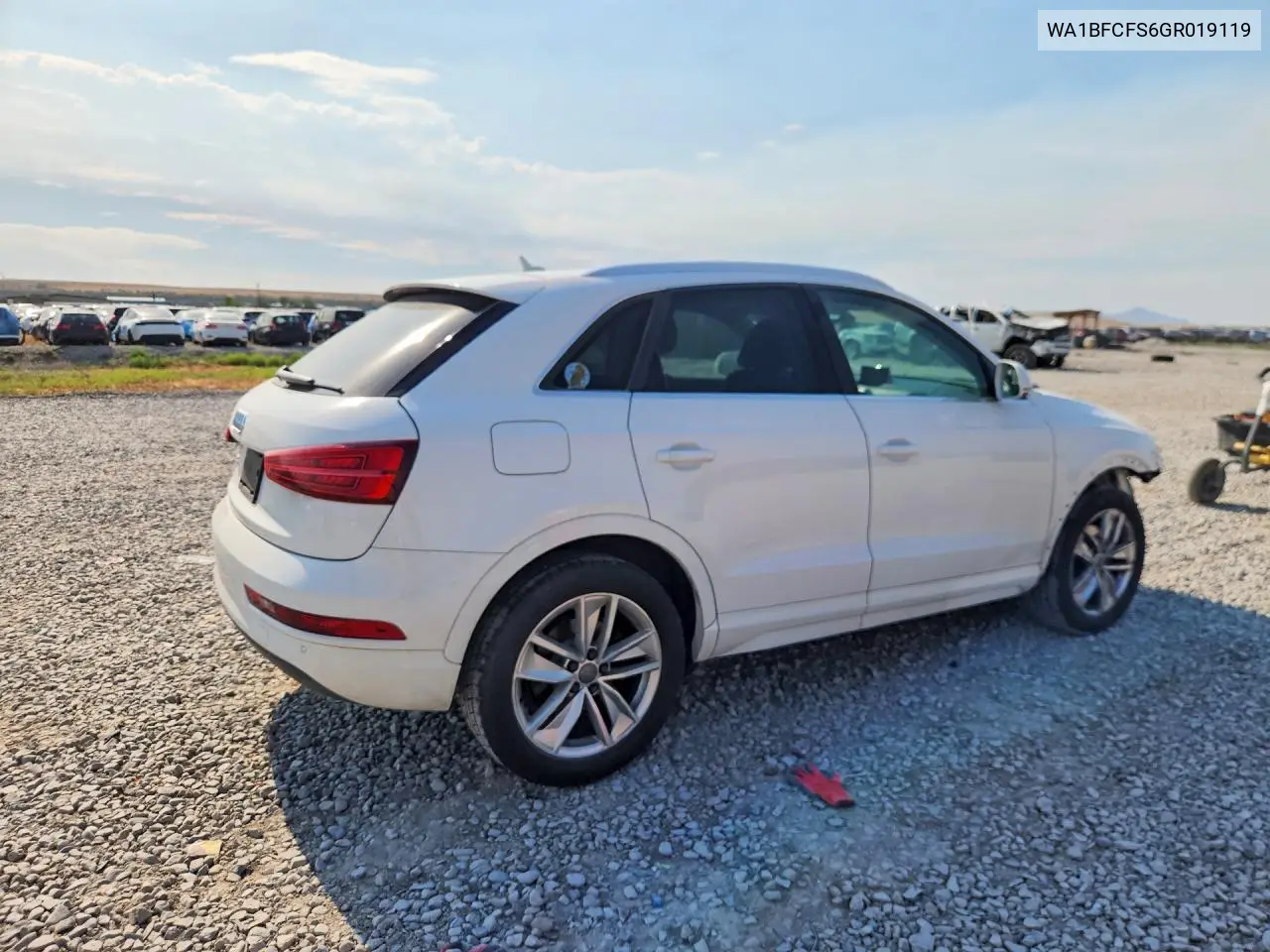 2016 Audi Q3 Premium Plus VIN: WA1BFCFS6GR019119 Lot: 60811036
