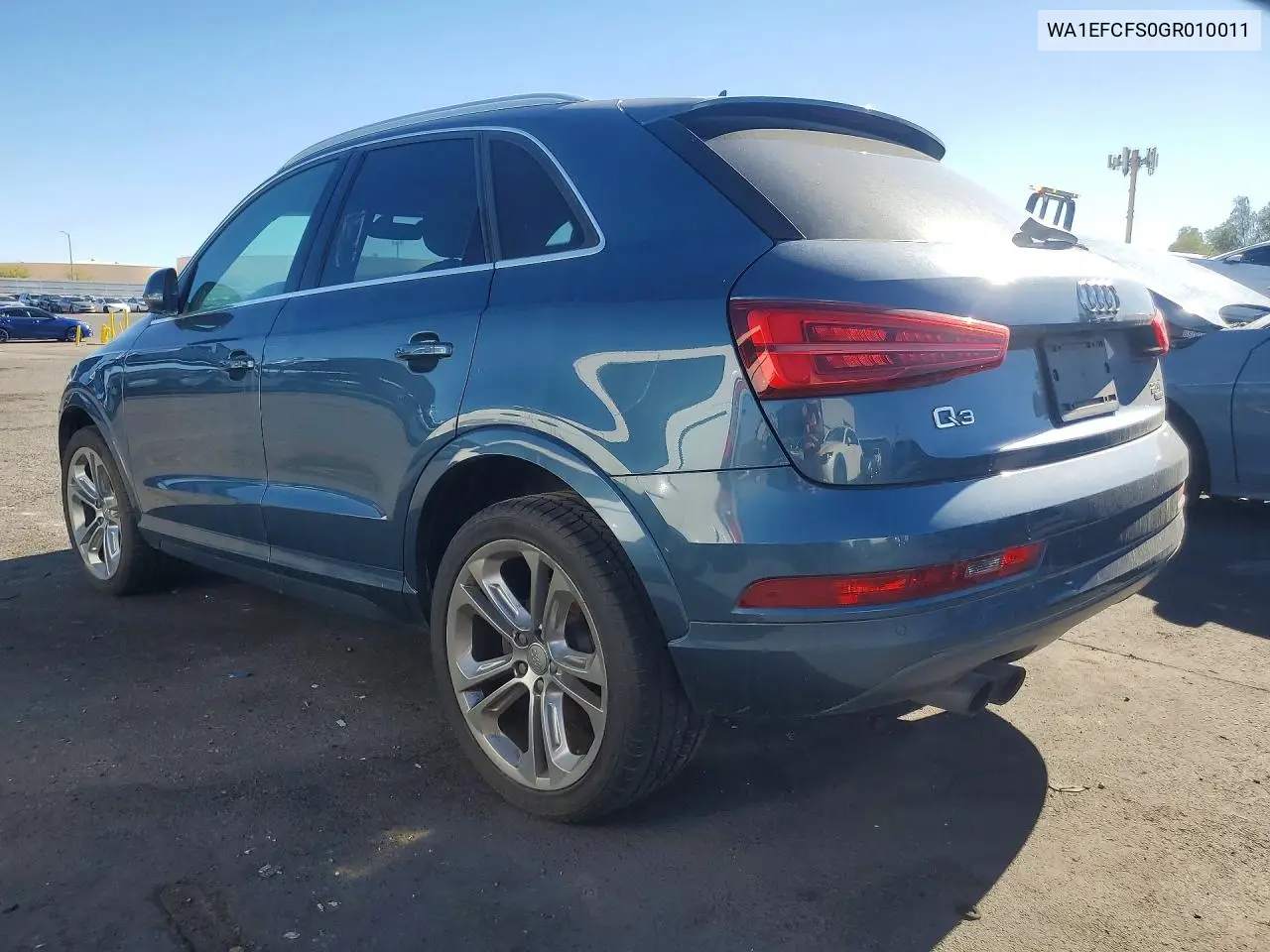 2016 Audi Q3 Premium Plus VIN: WA1EFCFS0GR010011 Lot: 61054586