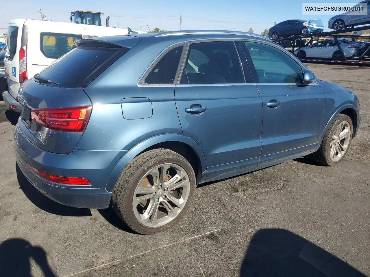 2016 Audi Q3 Premium Plus VIN: WA1EFCFS0GR010011 Lot: 61054586