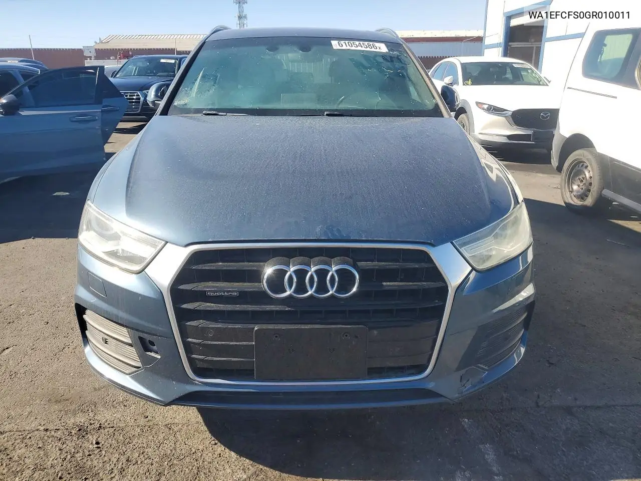 2016 Audi Q3 Premium Plus VIN: WA1EFCFS0GR010011 Lot: 61054586