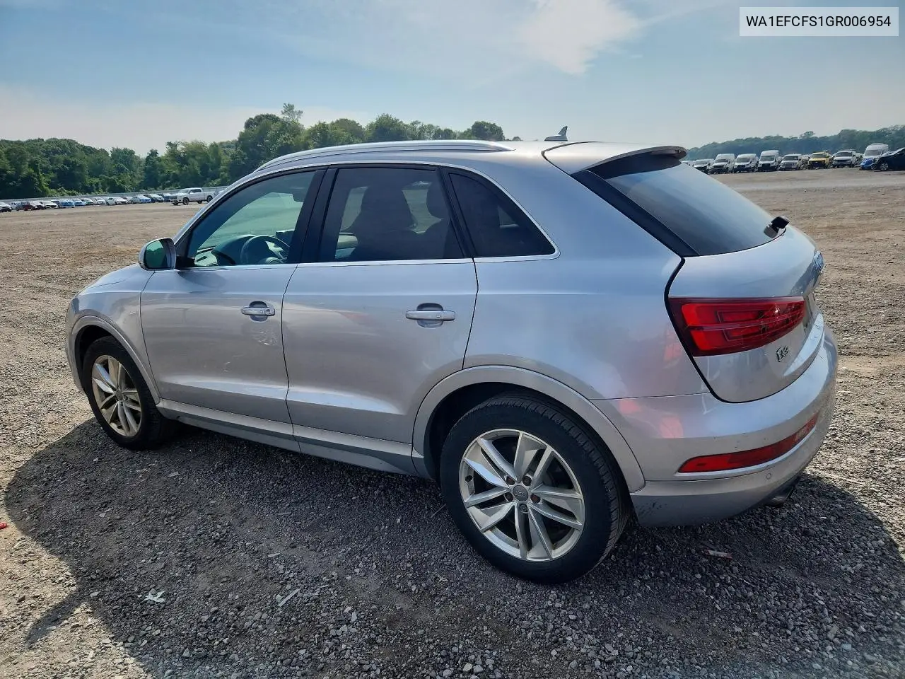2016 Audi Q3 Premium Plus VIN: WA1EFCFS1GR006954 Lot: 61086396