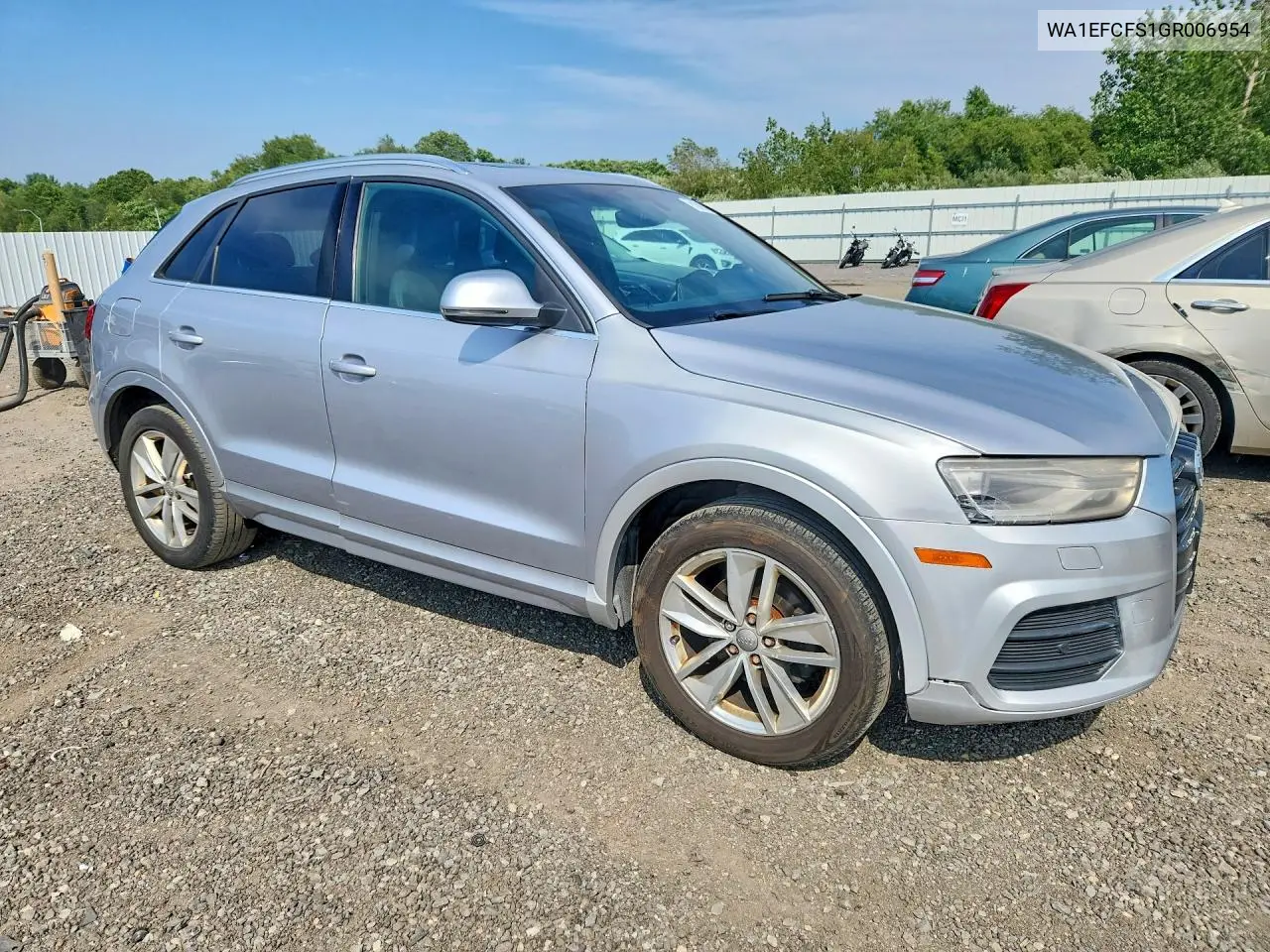 2016 Audi Q3 Premium Plus VIN: WA1EFCFS1GR006954 Lot: 61086396
