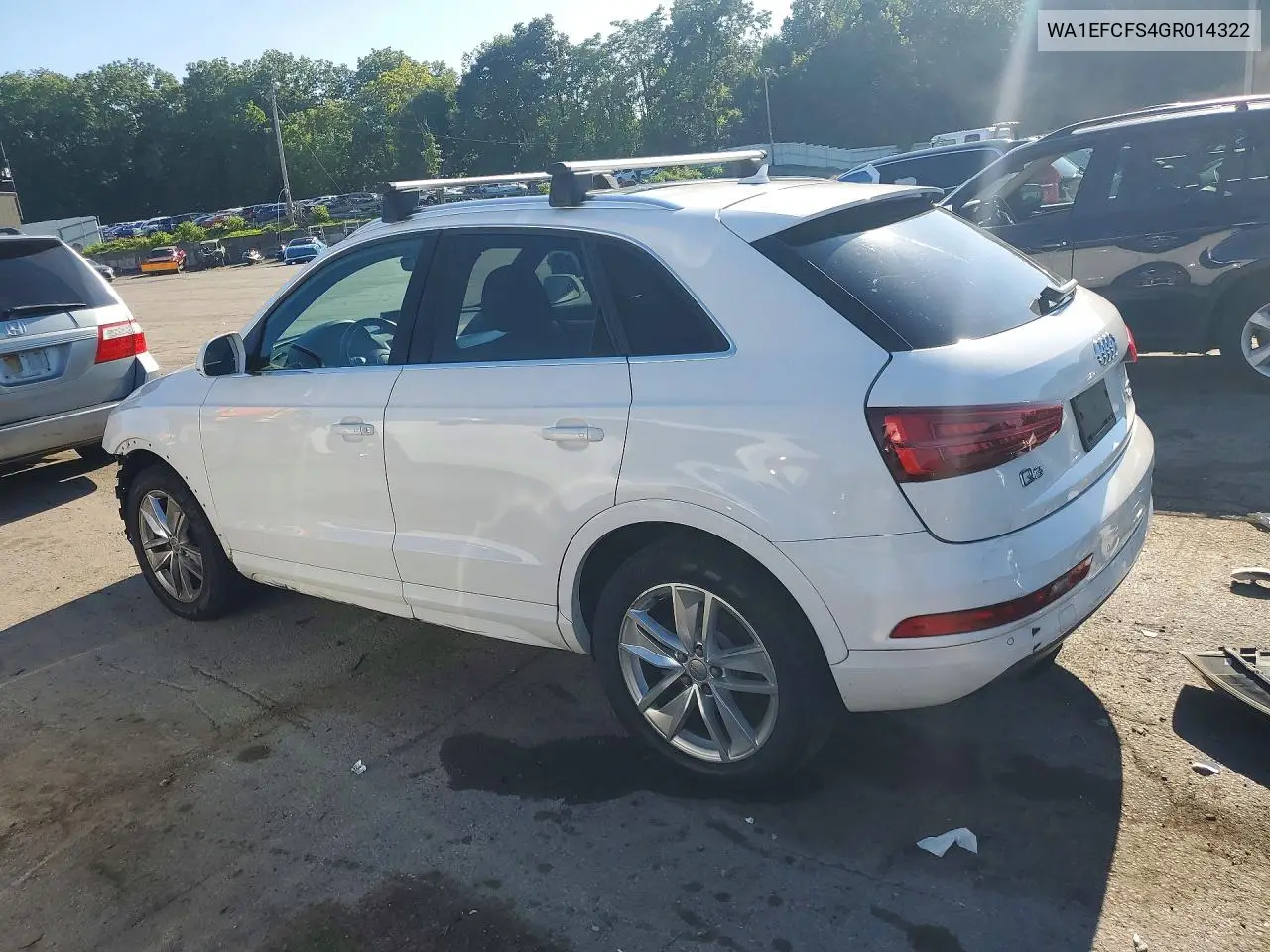 2016 Audi Q3 Premium Plus VIN: WA1EFCFS4GR014322 Lot: 61500486