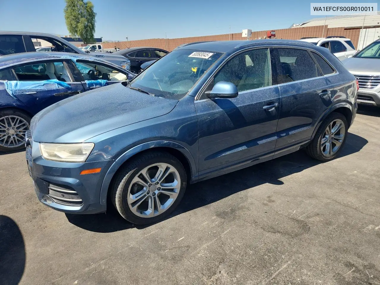 2016 Audi Q3 Premium Plus VIN: WA1EFCFS0GR010011 Lot: 80893045