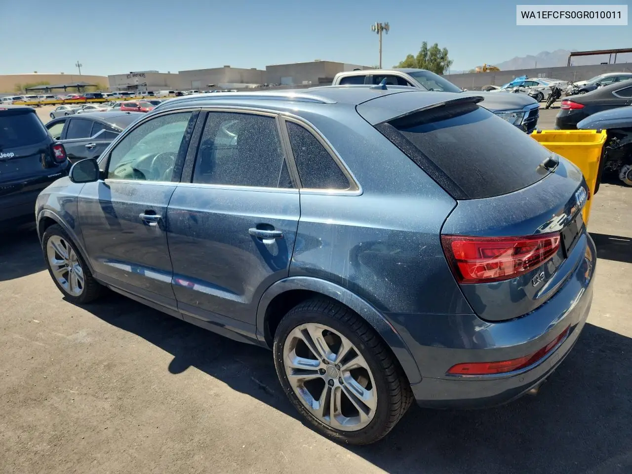 2016 Audi Q3 Premium Plus VIN: WA1EFCFS0GR010011 Lot: 80893045