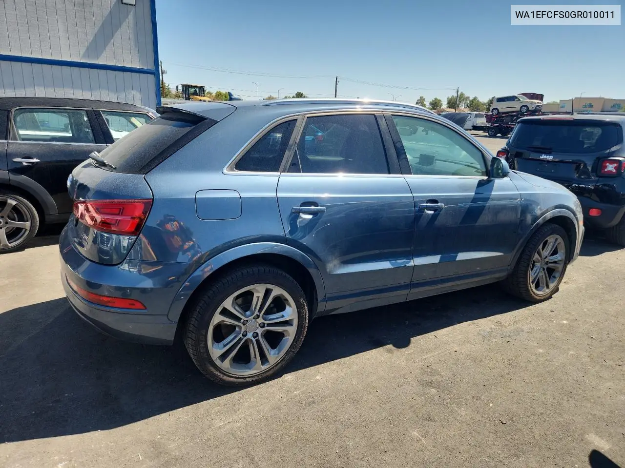 2016 Audi Q3 Premium Plus VIN: WA1EFCFS0GR010011 Lot: 80893045