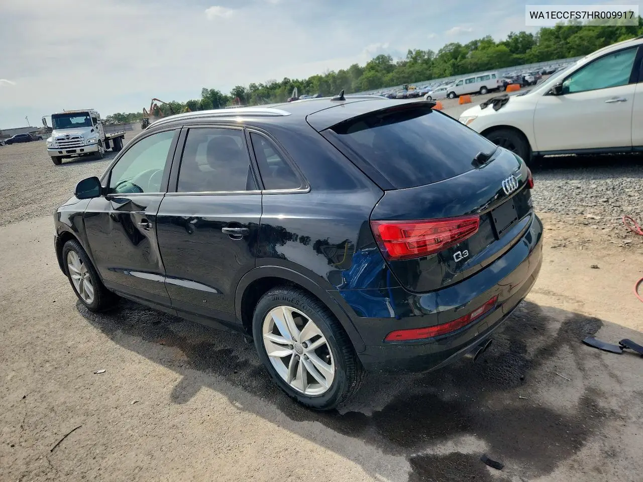 2017 Audi Q3 Premium VIN: WA1ECCFS7HR009917 Lot: 57118146