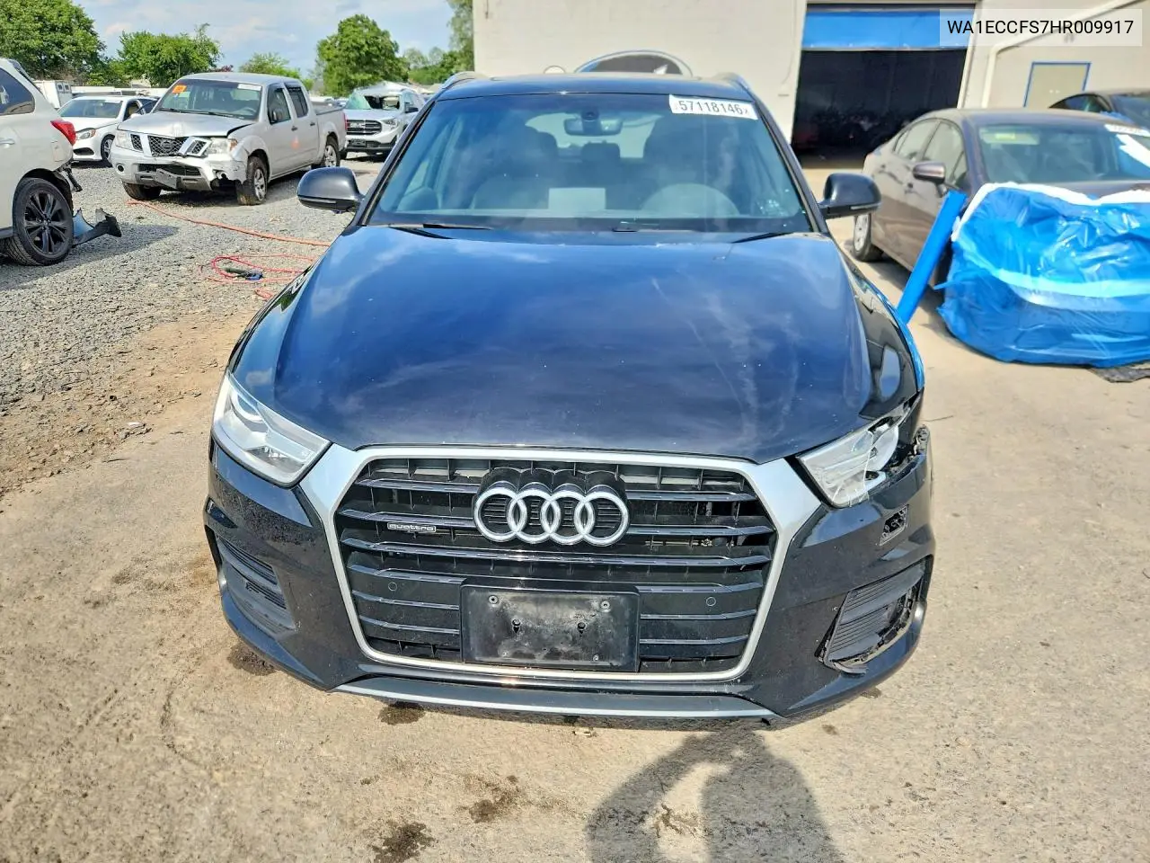 2017 Audi Q3 Premium VIN: WA1ECCFS7HR009917 Lot: 57118146